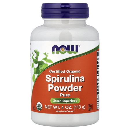 IMUNITATE CRESCUTA - spirulina-powder-certified-organic-now-foods