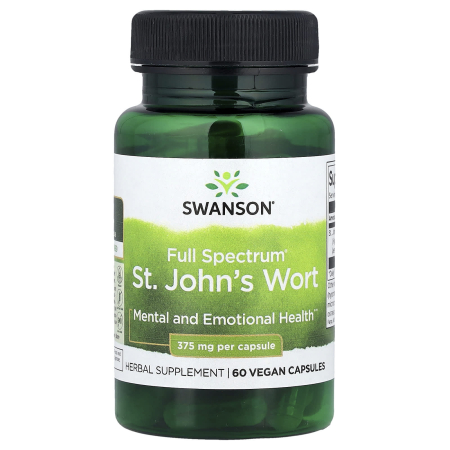 Suplimente de la A la Z - st-johns-wort-375mg-swanson