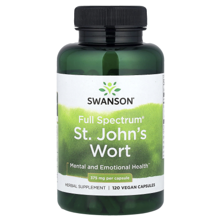 SANATATEA CREIERULUI - st-johns-wort-375mg-swanson