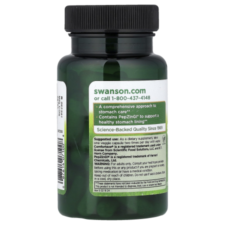 Stomach Defense Essentials, Swanson, 60 capsule SWC100 [2]