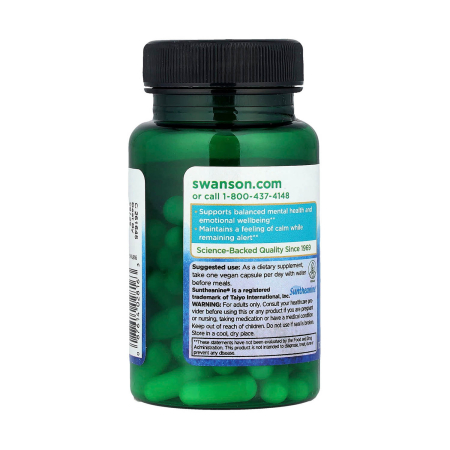 Suntheanine® L-Theanine, 200 mg, Swanson, 60 capsules SWU816 [2]