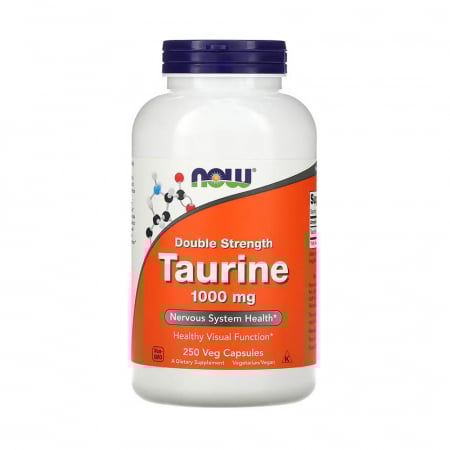 SANATATEA CREIERULUI - taurine-1000mg-now-foods