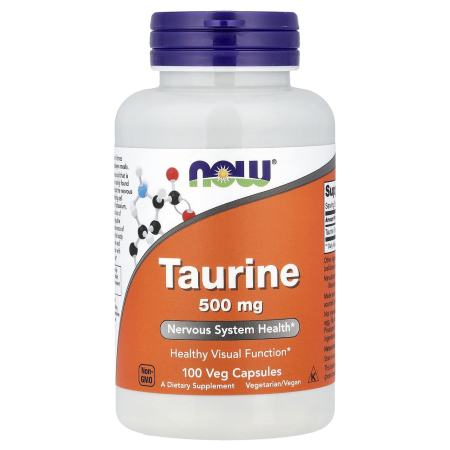 SANATATEA CREIERULUI - taurine-1000mg-now-foods