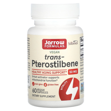 Jarrow - trans-pterostilbene-50mg-jarrow