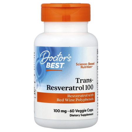 Doctor's Best - trans-resveratrol-200mg-doctors-best