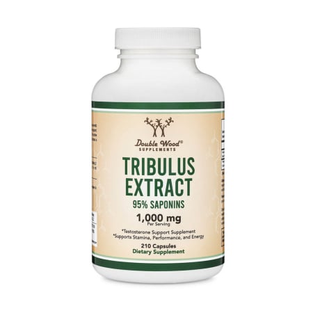 Double Wood Supplements - Tribulus Terrestris, 500 mg, Double Wood, 210 capsules X002ZGE08L