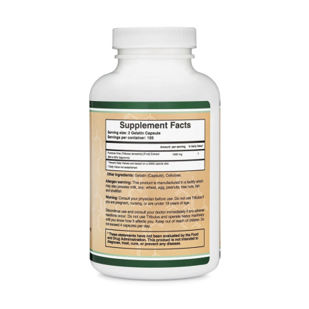 Tribulus Terrestris, 500 mg, Double Wood, 210 capsules X002ZGE08L [1]