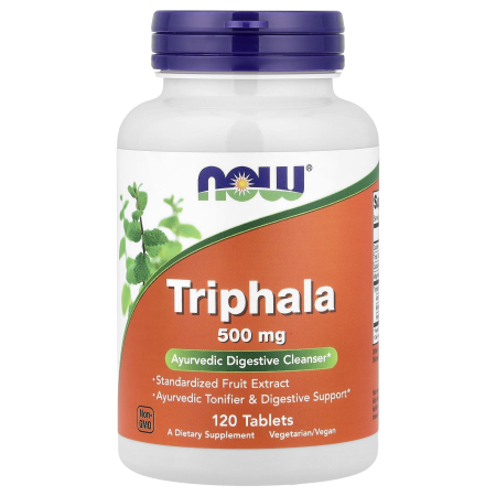 DETOXIFIERE SI SLABIRE - triphala-500mg-now-foods