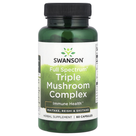 SANATATEA CREIERULUI - full-spectrum-triple-mushroom-complex-swanson
