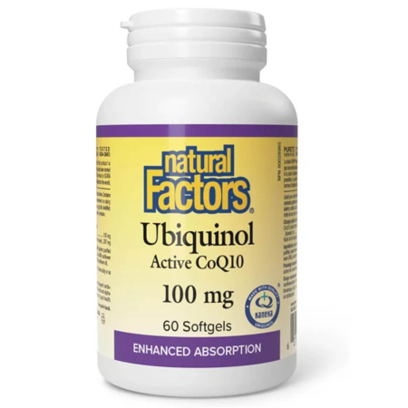 Natural Factors - ubiquinol-active-coq10-natural-factors