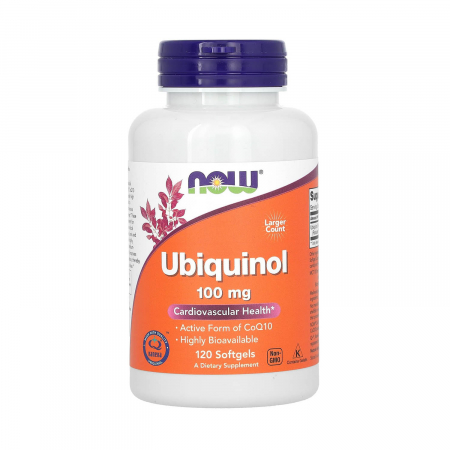 LIVER HEALTH - ubiquinol-active-coq10-100mg-now-foods