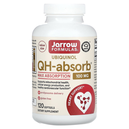 Jarrow - ubiquinol-qh-absorb-jarrow-formulas