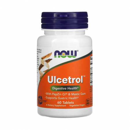 MINERALE - ulcetrol-with-pepzin-gi-mastic-gum-now-foods