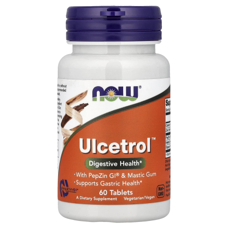 MINERALE - ulcetrol-with-pepzin-gi-mastic-gum-now-foods