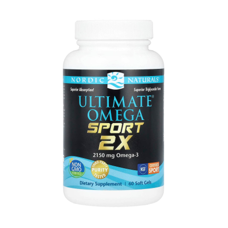Nordic Naturals - Ultimate Omega Sport 2x, 2150 mg, Nordic Naturals, 60 softgels