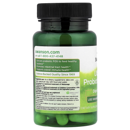 Ultimate Probiotic Formula, Swanson, 30 capsule SWL024 [2]