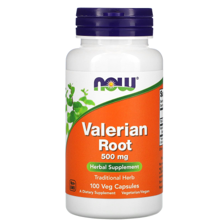 SANATATEA CREIERULUI - valerian-root-500mg-now-foods