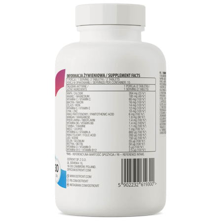 100% VIT&MIN, OstroVit, 30 tablets [2]