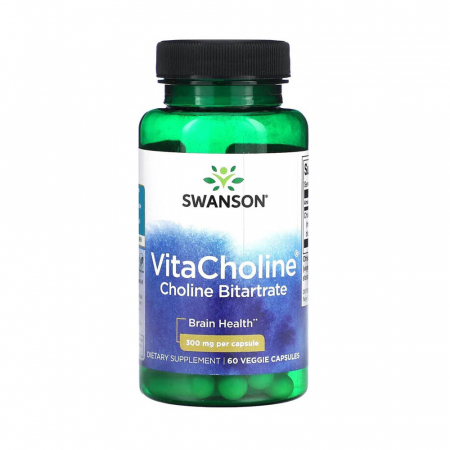 Pre-Workout - vitacholine-choline-bitartrate-300mg-swanson