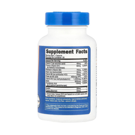 Vitamin B Complex, Nutricost, 30 capsule [1]