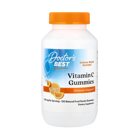Doctor's Best - Vitamin C Gummies, Doctor's Best, 120 Gummies