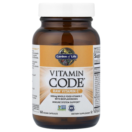 Vitamin Code, RAW Vitamin C, Garden of Life, 60 capsules [2]