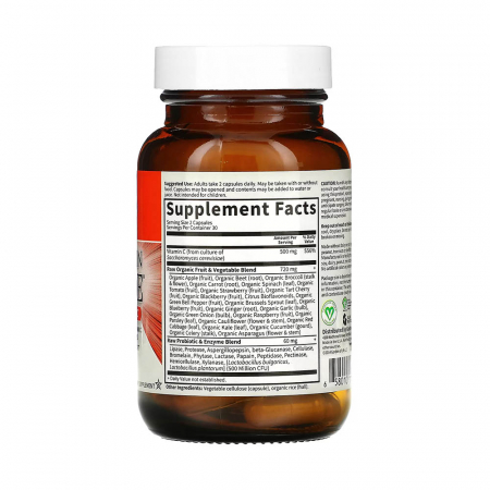 Vitamin Code, RAW Vitamin C, Garden of Life, 60 capsules [4]