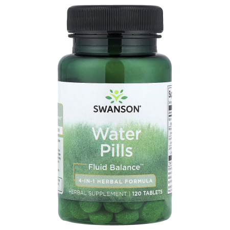 Swanson - Water Pills, Fluid Balance, Swanson, 120 tablete SWD013