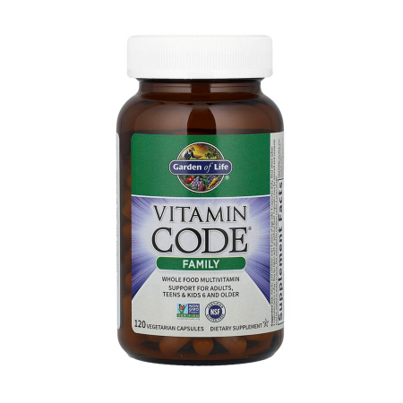 Whole Food Multivitamin Family, Garden of Life, 120 capsule [2]