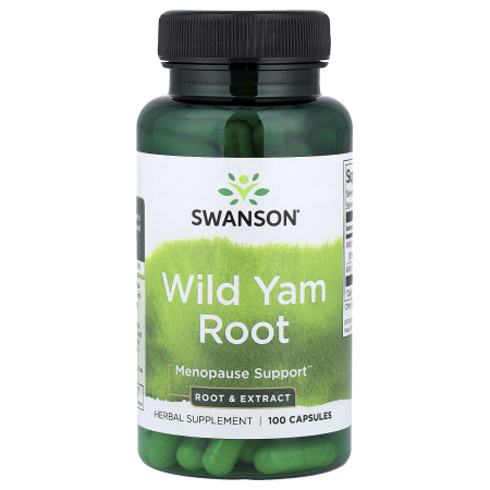 Swanson - Wild Yam Root, 500 mg, Swanson, 100 capsule SWH152