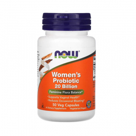 Women's Probiotic, 20 Billion, Now Foods, 50 capsule