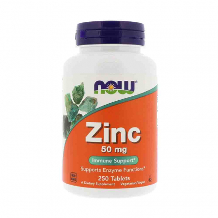 Zinc - zinc-50mg-now-foods