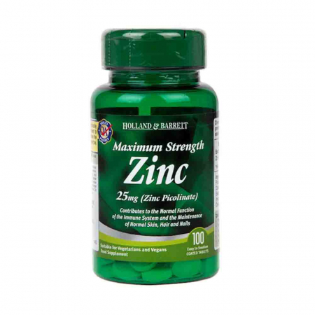 Zinc - zinc-picolinate-25mg-holland-barrett