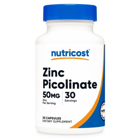 MINERALE - zinc-picolinate-50-mg-nutricost