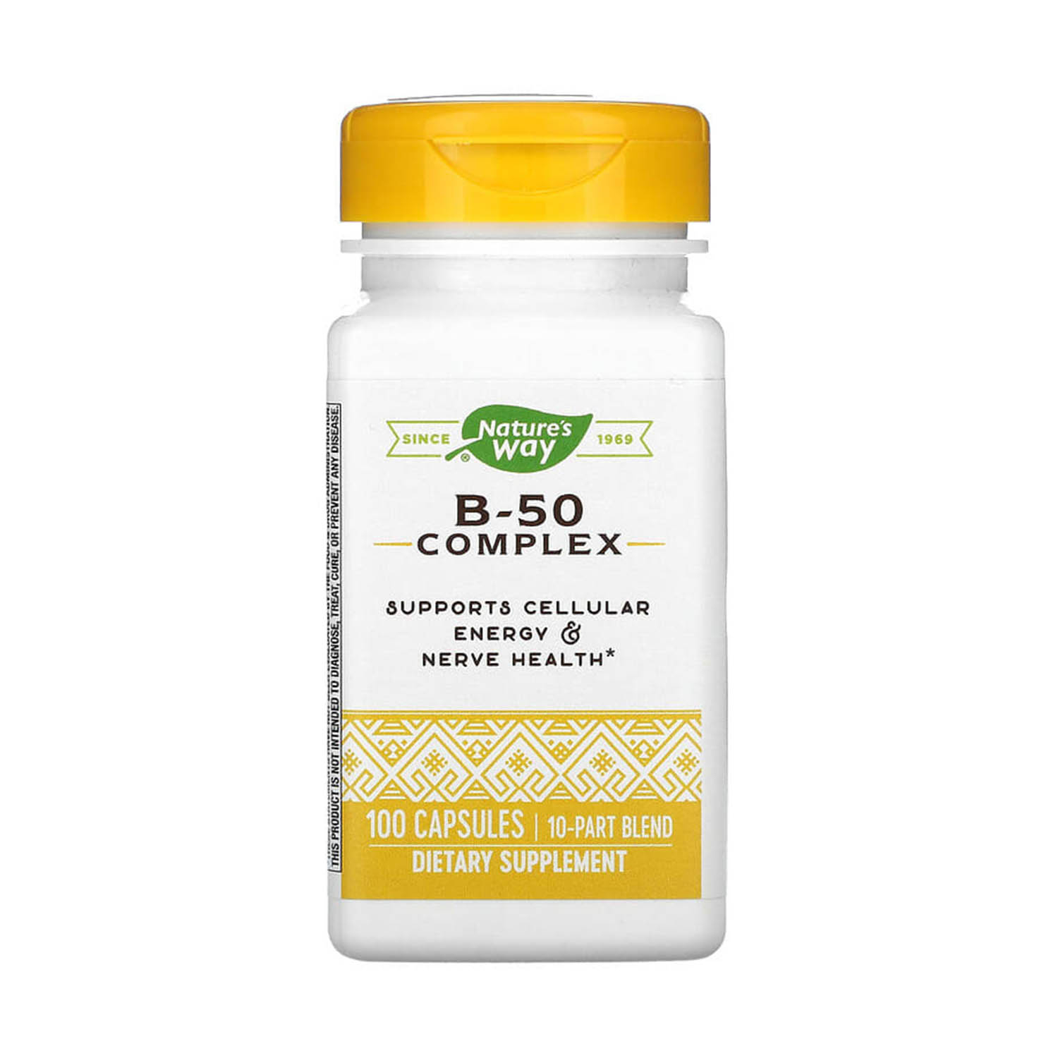 Vitamine B-50 Complex, Nature s Way, 100 capsule 10.2025