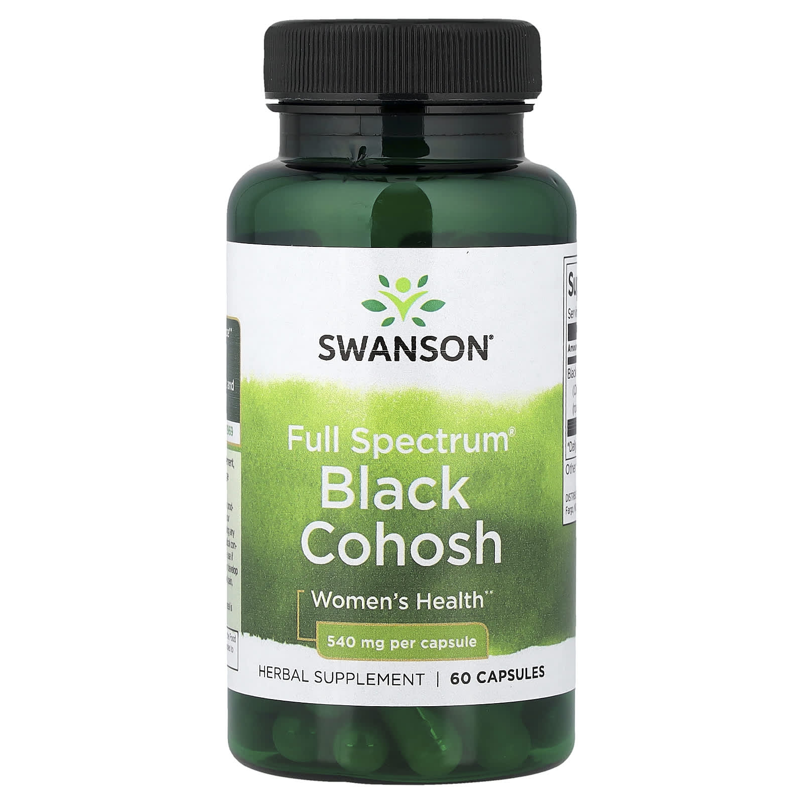 jucători echipa națională de fotbal feminin a româniei Black Cohosh (Echilibrul Hormonal Feminin), 540 mg, Swanson, 60 capsule SW1344 06.2027