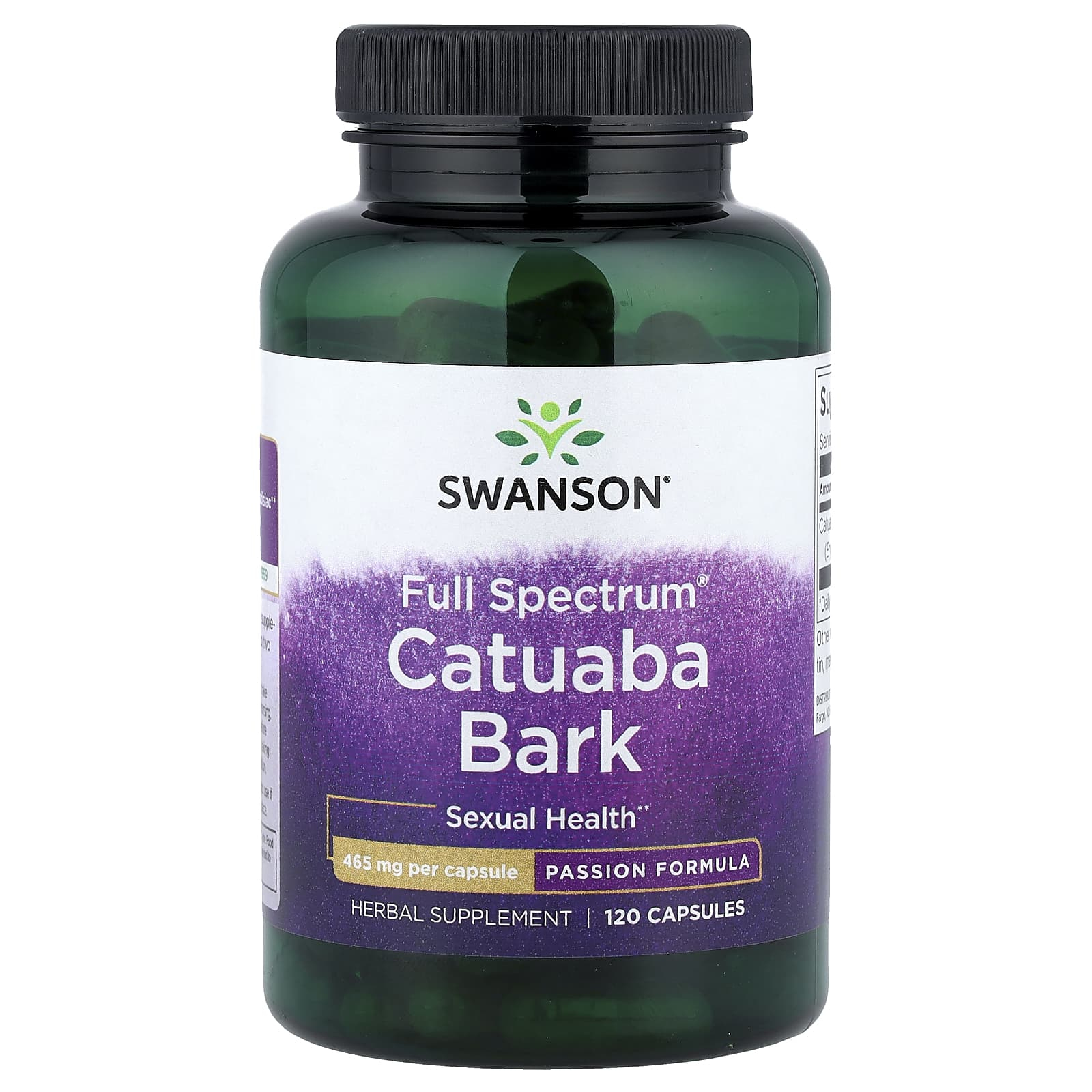 poze plantă limba soacrei Catuaba Bark (Afrodisiac) Swanson, 120 capsule SWP015 120 Caps, 11.2027