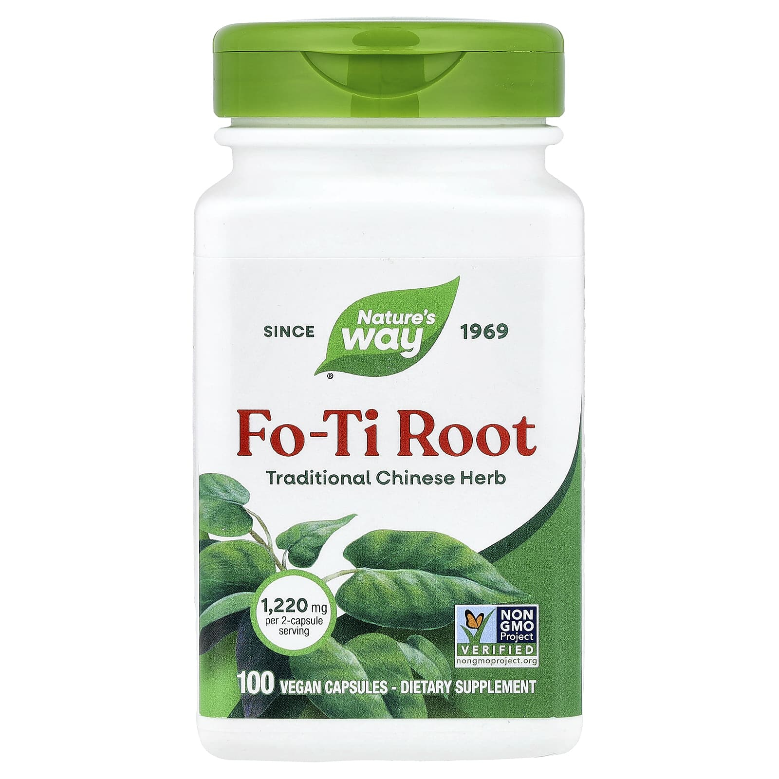 aglaonema   planta intunericului Fo-Ti Root, He Shou Wu, 610 mg, Nature s Way, 100 Capsule 09.2028