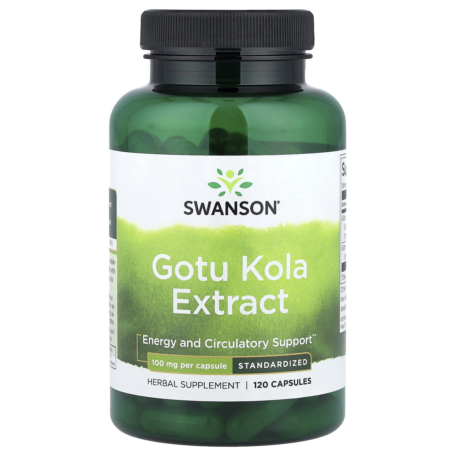 collanol colagen intact + curcumina farmacia tei Gotu Kola Extract, 100 mg, Swanson, 120 capsule SWH031 05.2026