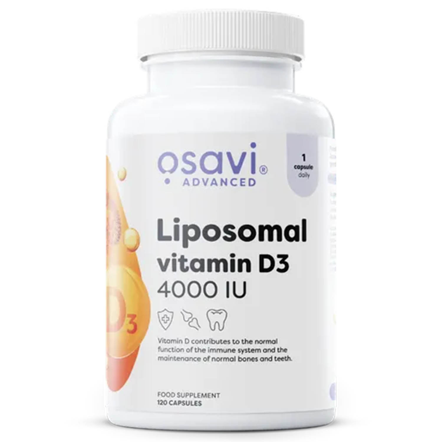 now vitamin d Liposomal Vitamin D3, 4000 IU, Osavi, 120 capsule n/a, 120 Caps