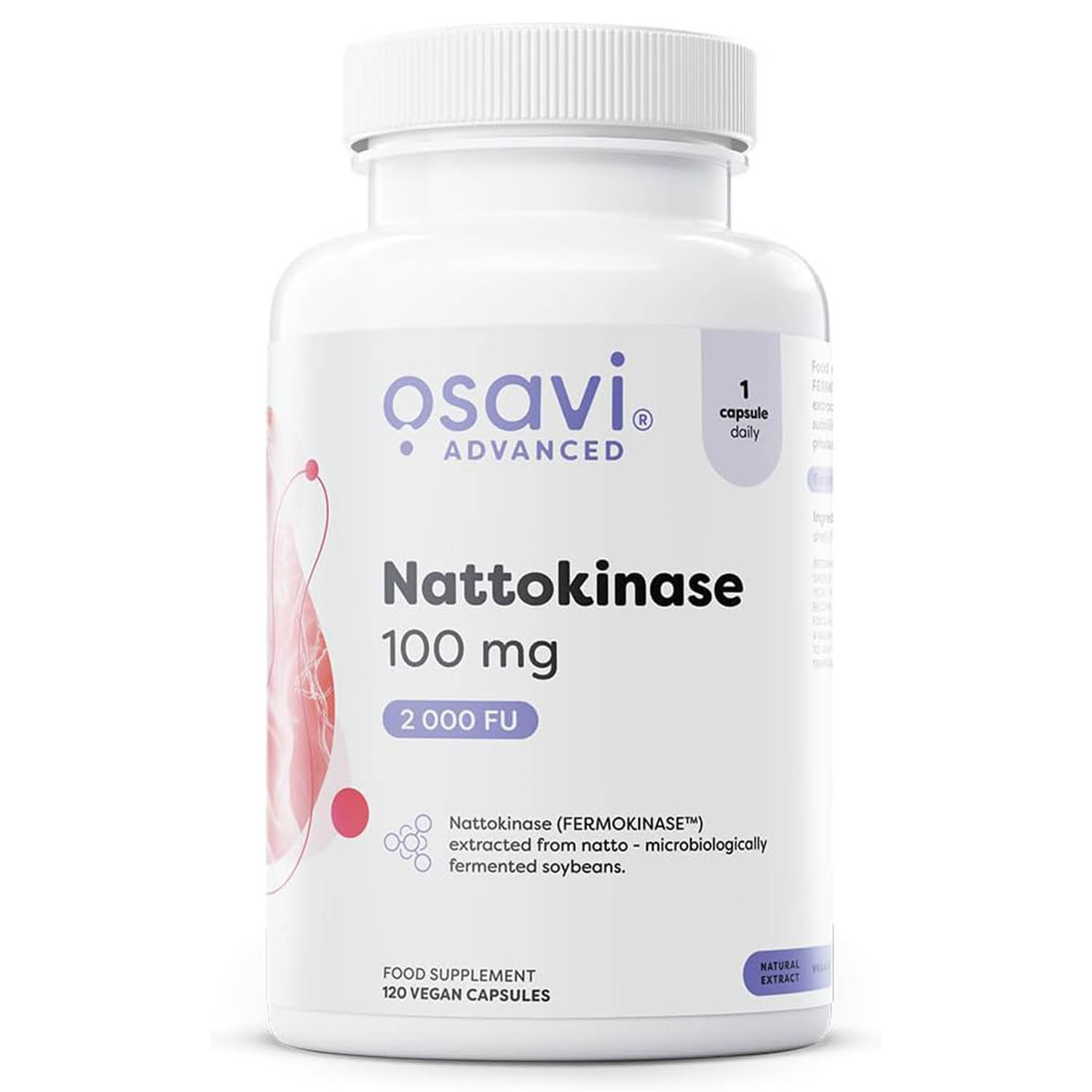 tom ford fu*** fabulous Nattokinase 100 mg, Osavi, 120 capsule n/a, 120 Veg Caps