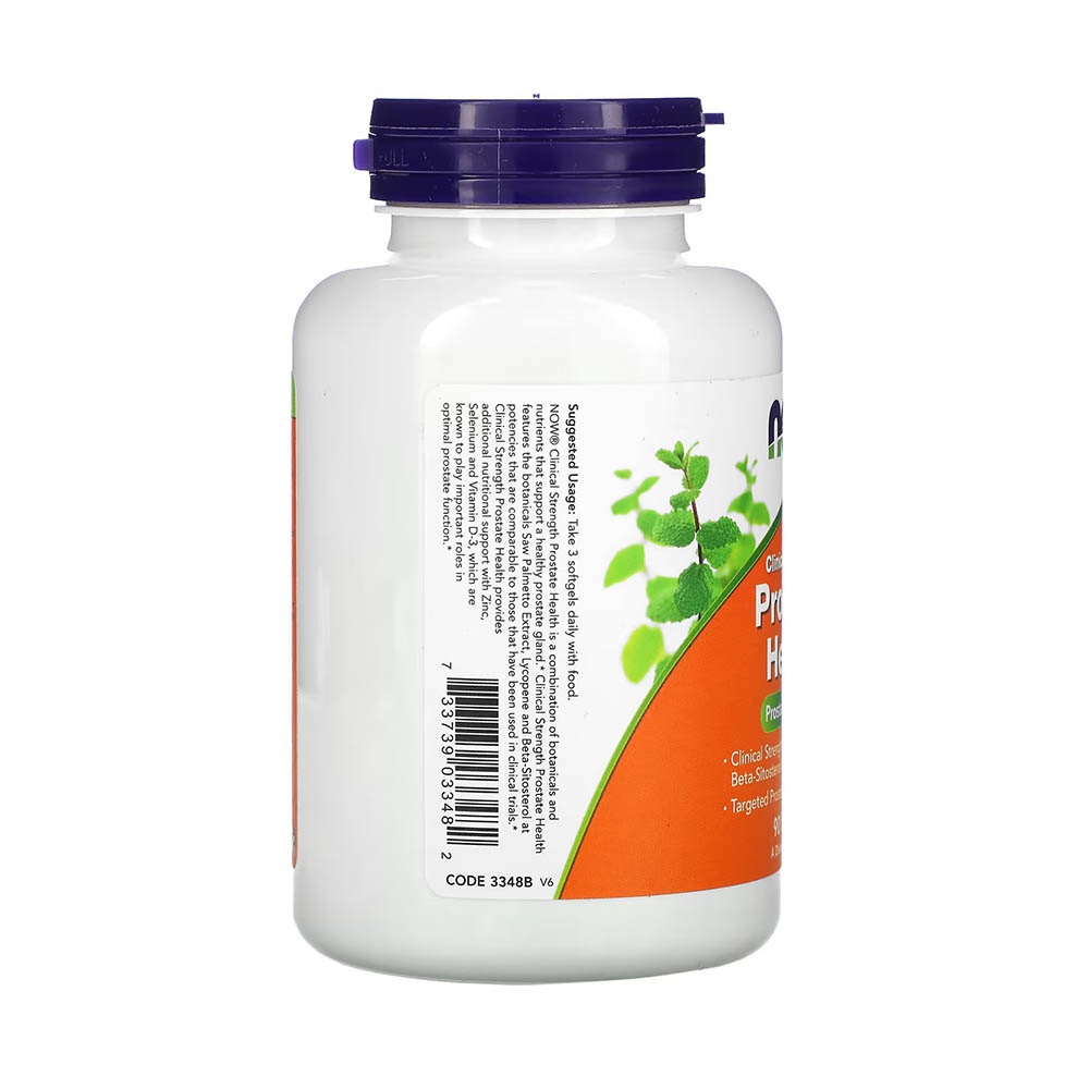 NOW Foods Prostate Support Softgels – 90 Count, GMP Quality Assured & Kosher