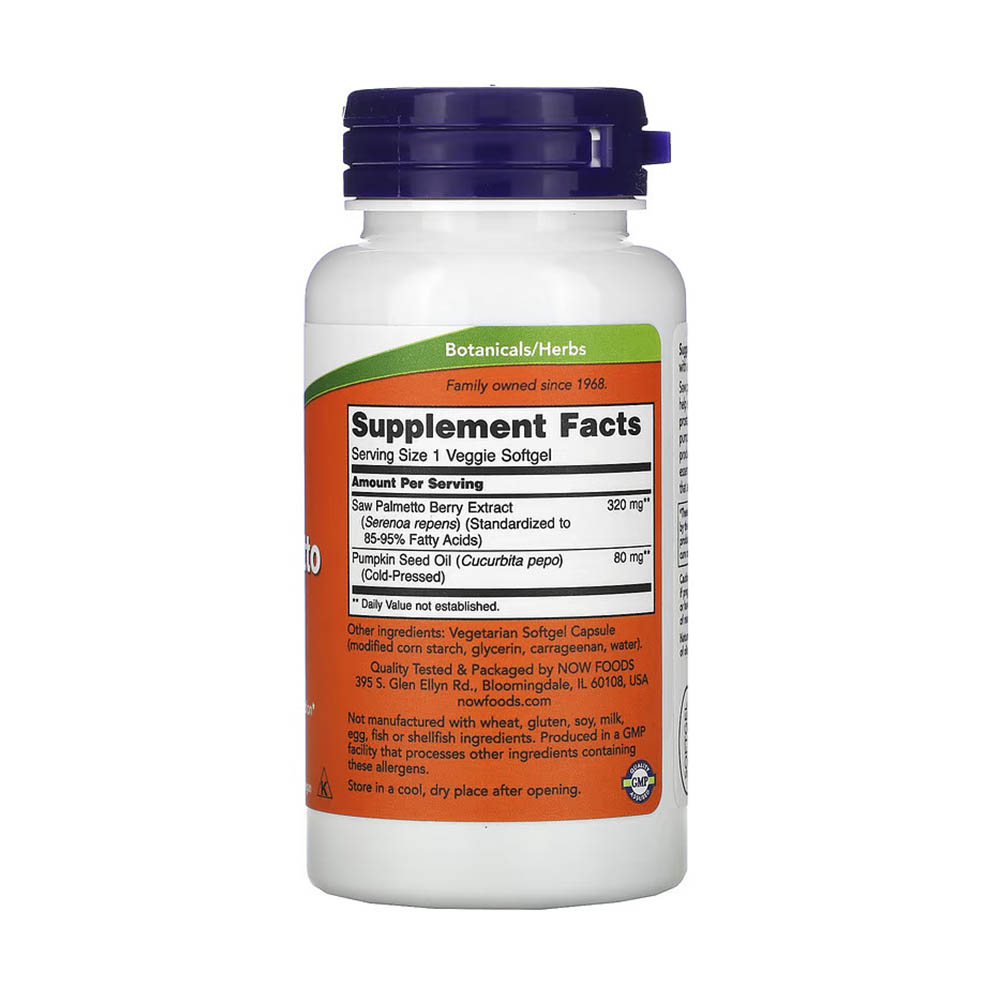 Pumpkin Seed Oil & Saw Palmetto Softgels – 1000mg – Prostate Health – 300 Count