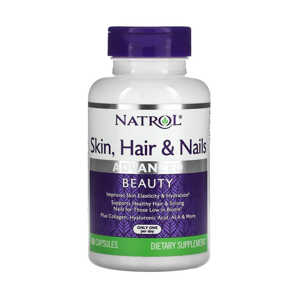 Skin Hair Nails Advanced Beauty Natrol Capsule