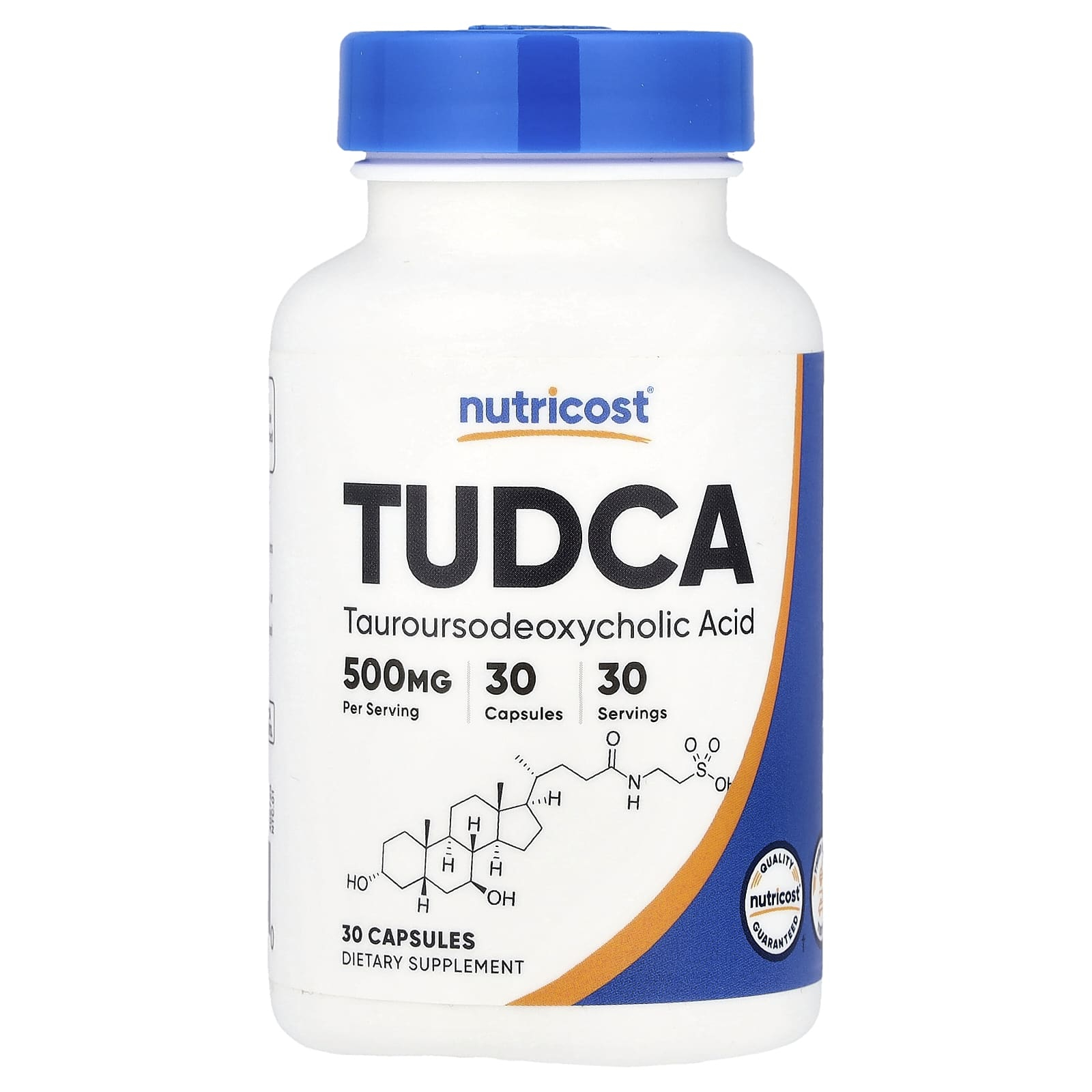 metabolism boosting coffee TUDCA (Acid Tauroursodeoxicolic), 500 mg, Nutricost, 30 capsule 30 Caps, 500 mg, 08.2027
