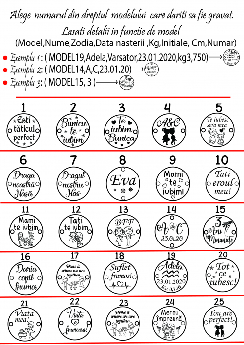 Bratara personalizata cu snur din matase si banut de 16,5 mm din argint 925 placat cu aur [3]