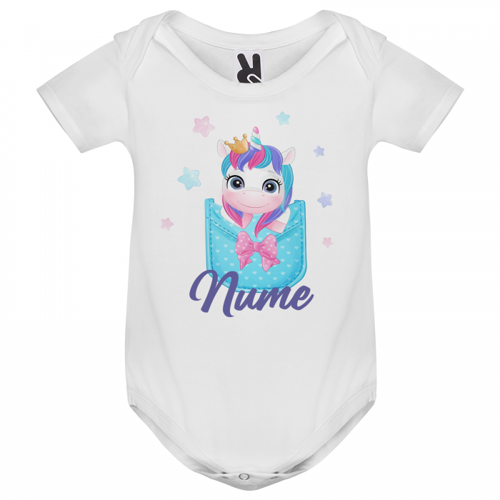 Body personalizat cu nume si unicorn [2]