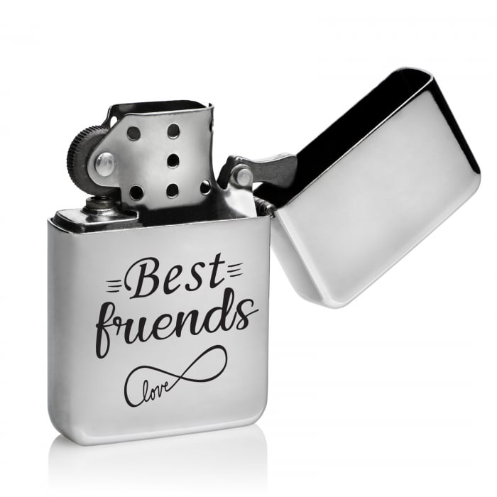 Bricheta  personalizata cu simbol best friends [1]