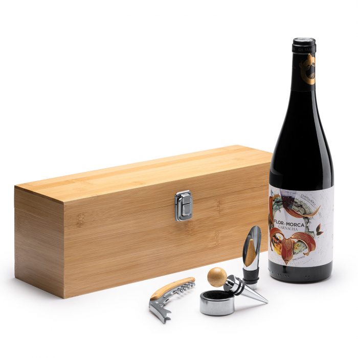 Cutie de vin personalizata Premium cu model NASI cu text 2 [6]