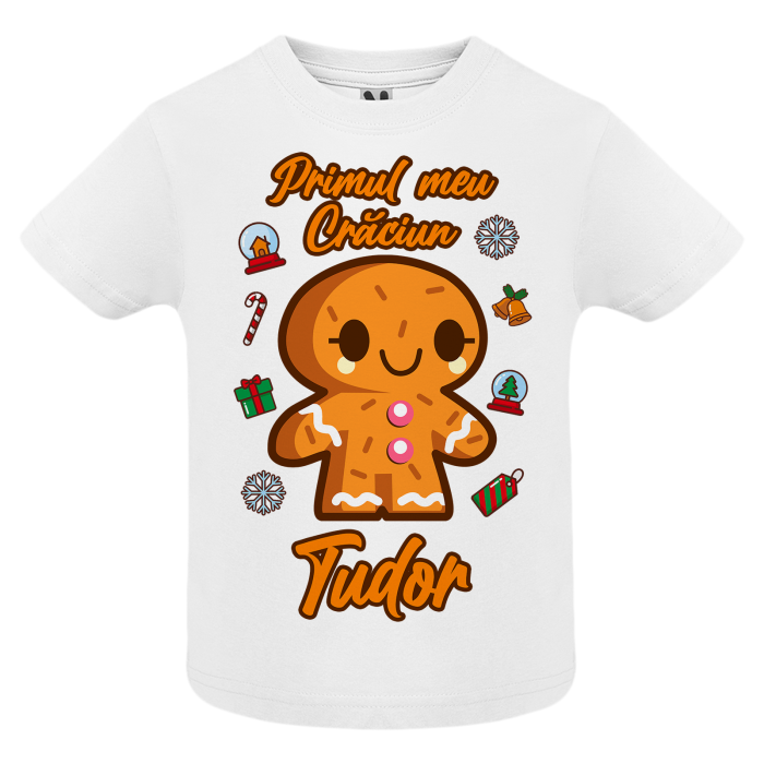 Set 3 tricouri Primul meu Craciun cu Turta Dulce [3]